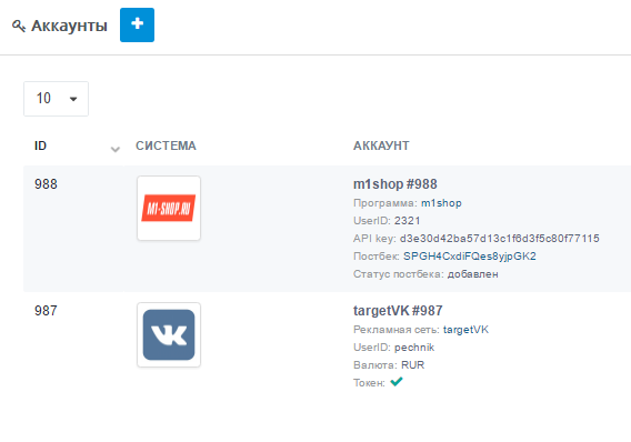 Интеграция кабинетов в систему управления