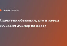 Аналитик объяснил, кто и зачем поставил доллар на паузу