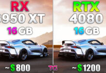 GeForce RTX 4080 против Radeon RX 6950 XT — почти идеальные видеокарты для 4K| ichip.ru