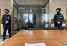 В Москве арестовали 65-летнего мужчину, который застрелил свою 30-летнюю жену