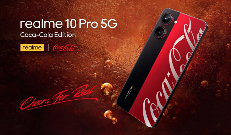 Вышел «Колафон» realme 10 Pro Coca-Cola Edition — эксклюзив с тиражом 6000 экземпляров | ichip.ru