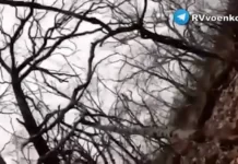 Боец ВСУ снял на видео попадание в него пули