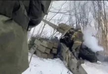 Мобилизованные артиллеристы при помощи «Гиацинт-Б» спасли два взвода пехоты с помощью огневой поддержки