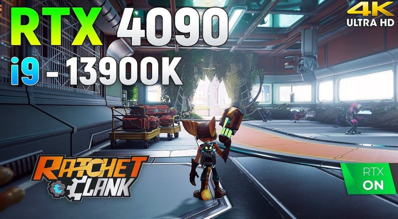 Эксперт протестировал флагманский компьютер с GeForce RTX 4090 и Intel Core i9-13900K в Ratchet & Clank: Rift Apart в 4K | ichip.ru