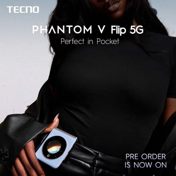 Раскладушку Tecno Phantom V Flip показали на видео со всех сторон | ichip.ru