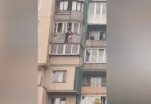 В Петербурге полицейский спас девушку от падения с 15-го этажа