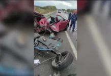 Под Белгородом в ДТП пострадали шесть человек