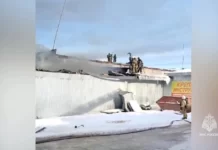 В Саранске потушили открытый огонь в мебельном цехе