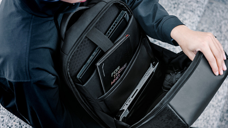 Asus выпустила рюкзак для геймеров ROG Ranger Gaming Backpack 16 | ichip.ru