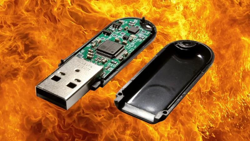 Представлена флешка Ovrdrive USB с функцией самоуничтожения | ichip.ru