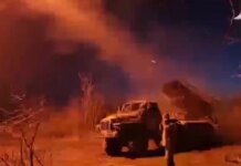 МО РФ: расчет РСЗО «Град» ВДВ уничтожил скопление живой силы ВСУ в Часовом Яре