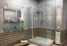 Душевые кабины из стекла