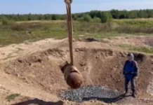 В Калининградской области уничтожили авиабомбу весом сто килограммов
