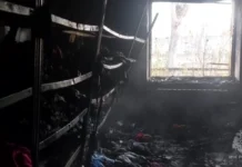 В Тюмени на пожаре спасены постояльцы реабилитационного центра