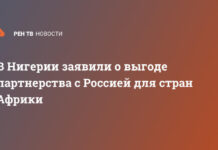 В Нигерии заявили о выгоде партнерства с Россией для стран Африки