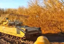 ВС РФ уничтожили три украинские ББМ в Курской области