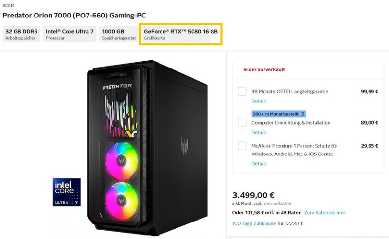 Цены на компьютеры с NVIDIA GeForce RTX 5090 шокируют геймеров | ichip.ru