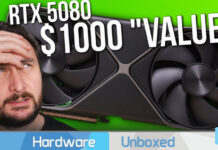 Эксперты из Hardware Unboxed протестировали новую видеокарту GeForce RTX 5080 в 1080p, 2K и 4K | ichip.ru