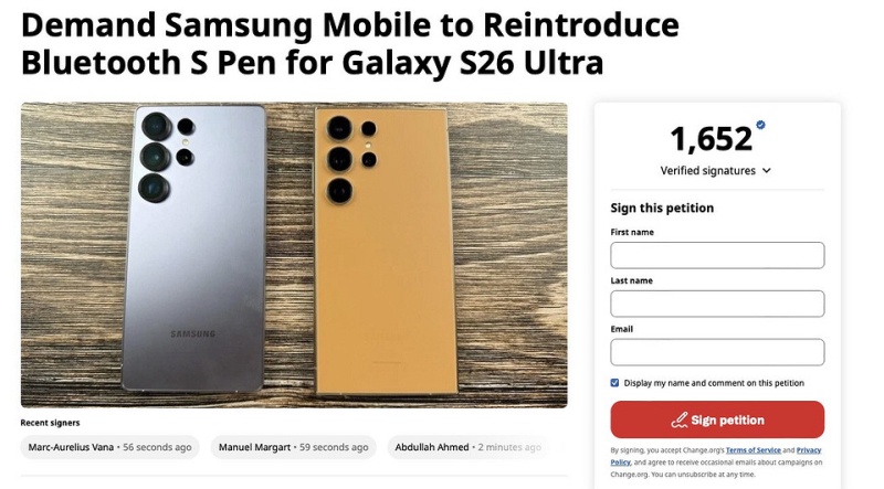 Фанаты флагманов Samsung Galaxy Ultra требуют вернуть Bluetooth в S Pen | ichip.ru