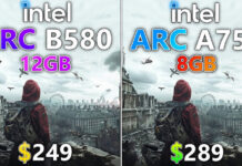 Какая из народных видеокарт лучше? Intel ARC B580 против ARC A750 в 10 играх в 2K | ichip.ru