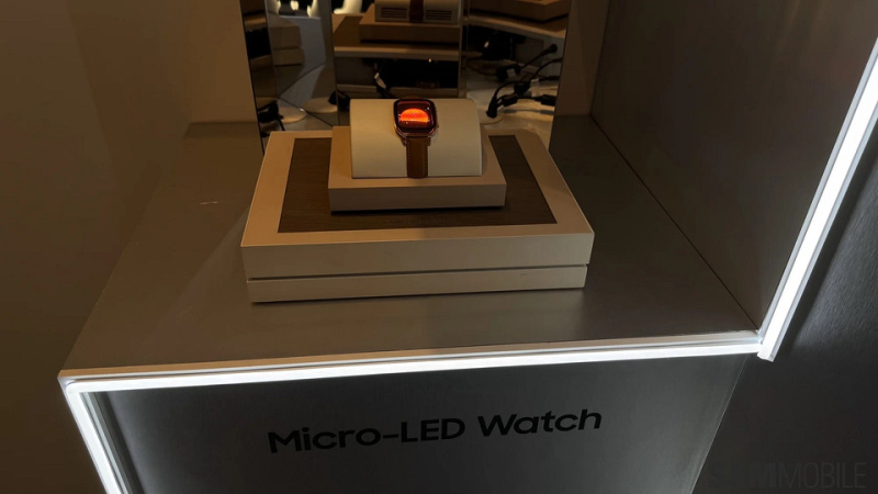 Samsung показала первые в мире смарт-часы с дисплеем MicroLED | ichip.ru