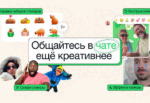 В WhatsApp появились быстрые реакции, стикеры и новые эффекты камеры | ichip.ru
