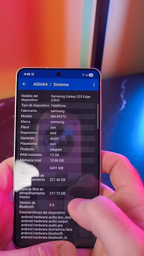 Блогер раздобыл рабочий Samsung Galaxy S25 Edge и сравнил его с Galaxy Z Fold FE | ichip.ru