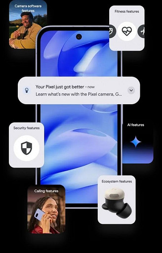 Google Pixel 9a красуется на маркетинговых изображениях до презентации | ichip.ru