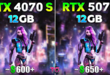 Какая видеокарта лучше? Сравнение GeForce RTX 5070 с RTX 4070 SUPER в 1440p | ichip.ru