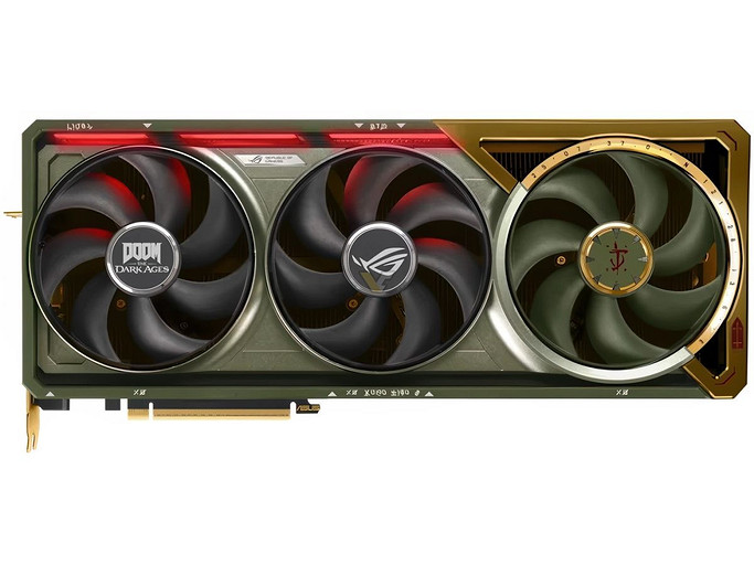 ASUS анонсировала супервидеокарту RTX 5080 ROG Astral DOOM Edition | ichip.ru