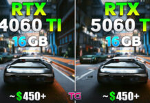 «Народные» видеокарты GeForce RTX 5060 Ti и RTX 4060 Ti сравнили в 10 играх | ichip.ru