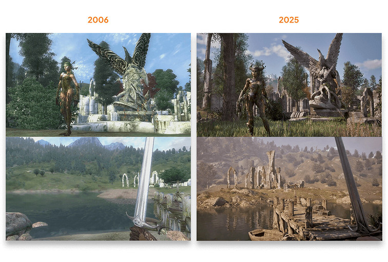 Ремейк культовой The Elder Scrolls IV: Oblivion реален, в сети уже есть скриншоты | ichip.ru