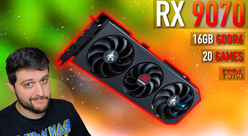 Видеокарту Radeon RX 9070 протестировали в 20 играх в 2K | ichip.ru