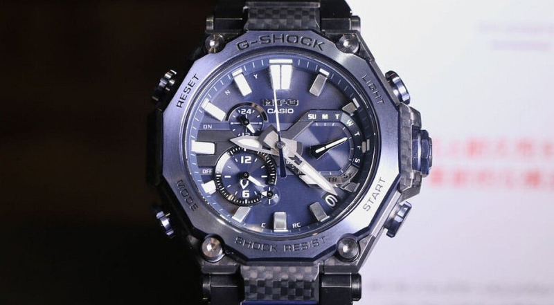 Вышли мощные часы Casio G-Shock MTG-B2000YBD-2A с корпусом из карбона и солнечной подзарядкой | ichip.ru