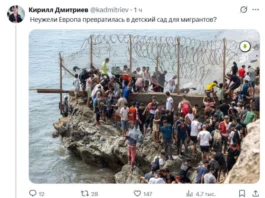 Дмитриев задался вопросом, стала ли Европа детским садом для мигрантов