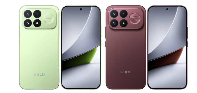 POCO F9 Ultra и POCO F9 Pro полностью раскрыты — дизайн, цены, характеристики | ichip.ru