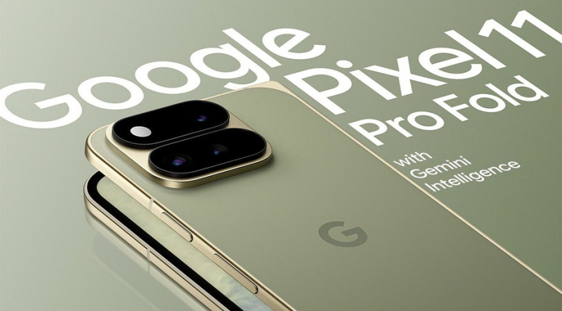 Просто красавец: складной флагман Google Pixel 11 Pro Fold показали на рендерах | ichip.ru