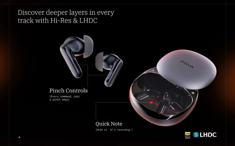 Вышли Tecno Pova AI Buds Pro — стильные наушники с ИИ, которые умеют записывать разговоры и переводить на 78 языков | ichip.ru
