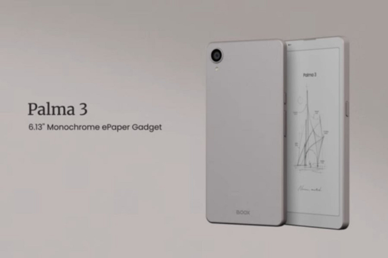 Этот «смартфон» не умеет звонить, зато читает всё. Вышел Boox Palma 3 с экраном E Ink, Android 16 и алюминиевым корпусом