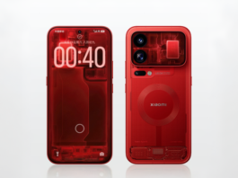Красный, стильный, дорогой. Представлена прозрачная версия Xiaomi 18 | ichip.ru